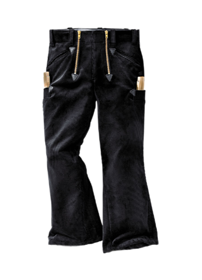 KRÄHE guild trousers with bell bottom