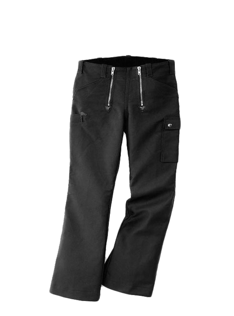 KRÄHE guild hip trousers with bell bottom