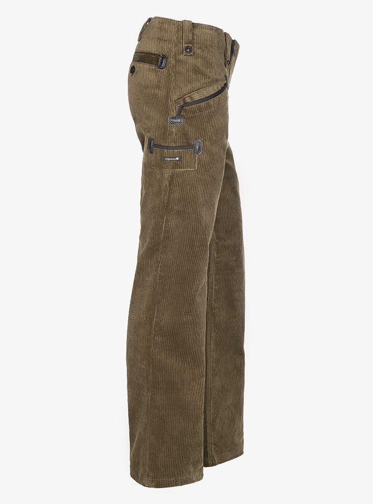 VIRGIS trousers heavy corduroy without bell bottom