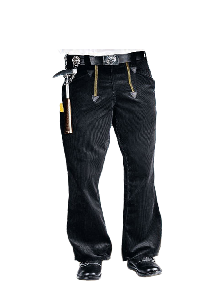 KRÄHE Robusta guild trousers with bell bottom